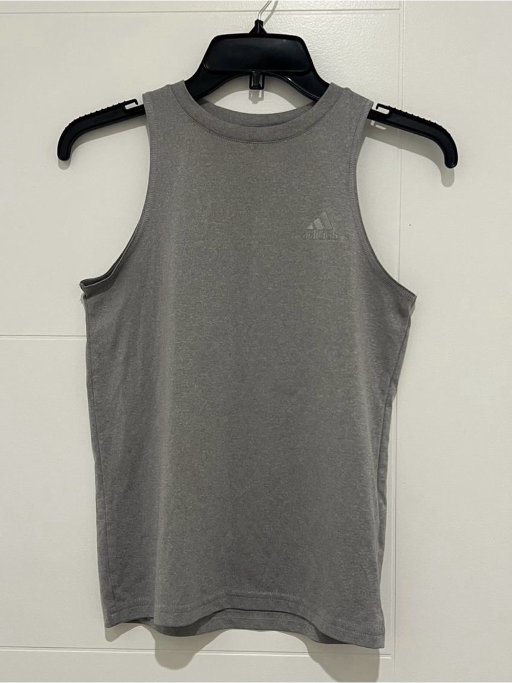 adidas Women's Gray Athletic Tank Top